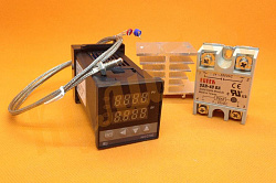 Настройка и подключение ПИД терморегулятора REX-C100, REX-C400, REX-C700, REX-C900 