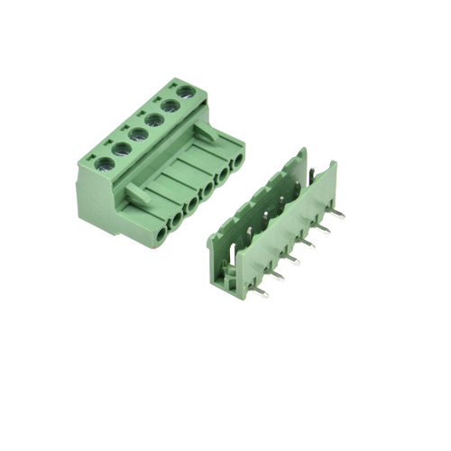 Клемная колодка 2EDG, 6pin (мама-папа), 90°