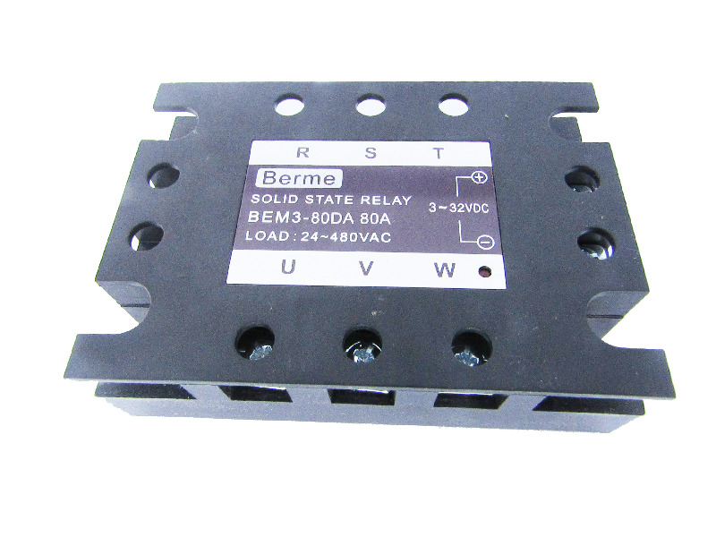 Трехфазное реле SSR - BEM3 - 80DA (DC-AC)