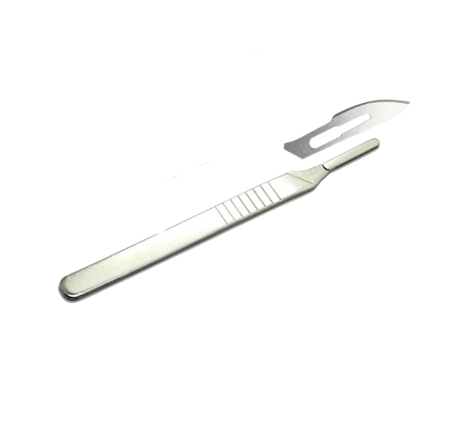 Нож-скальпель №23 со сменными лезвиями (10 шт)