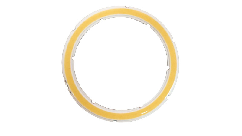 Светодиод COB 11 ватт кольцо D-100mm, 3000 К (12 Вольт, 800 мА)