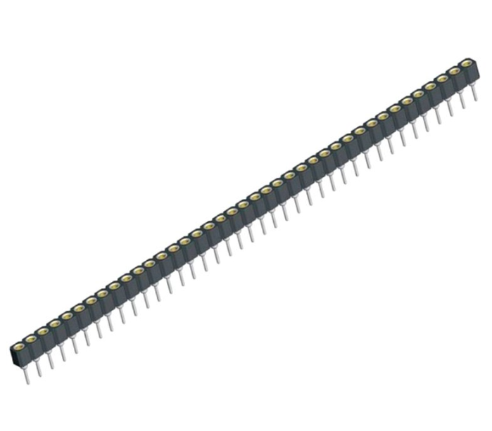 Цанговая линейка SCSL-40 1*40 pin, 2,54 мм