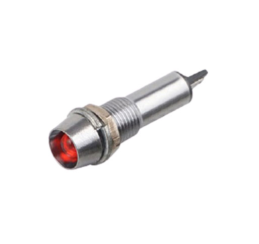 Светодиод с держателем красный XD8-1-R-12VDC