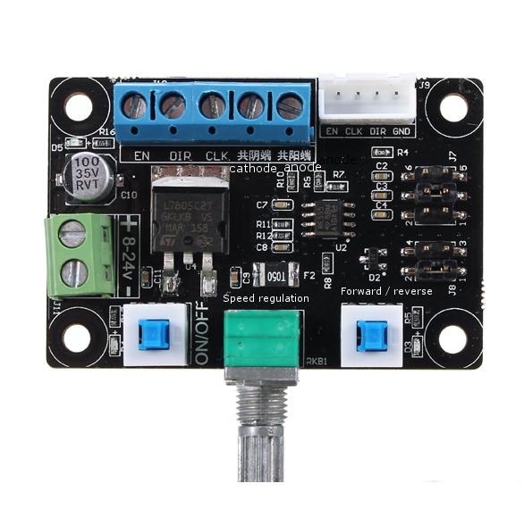 ШИМ генератор импульсов OSC V1.0 (для шаговых двигателей)