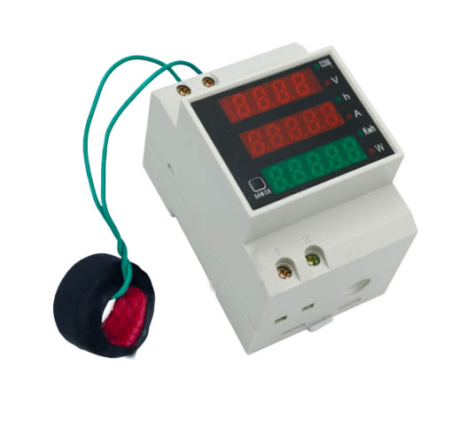 Ампервольтметр, D52-2047 AC80-300V, 100A с выносным трансформатором