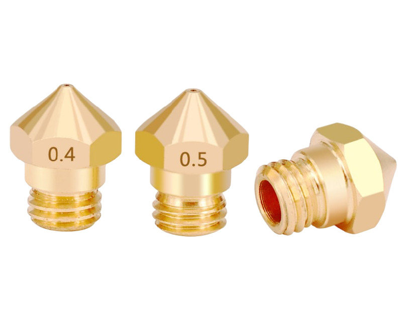 Сопло для 3d принтера 1.75 мм 0.4, MK10