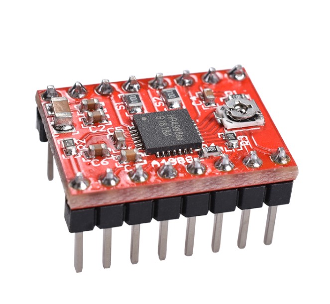 Драйвер шагового двигателя A4988, 2A, 8-35V