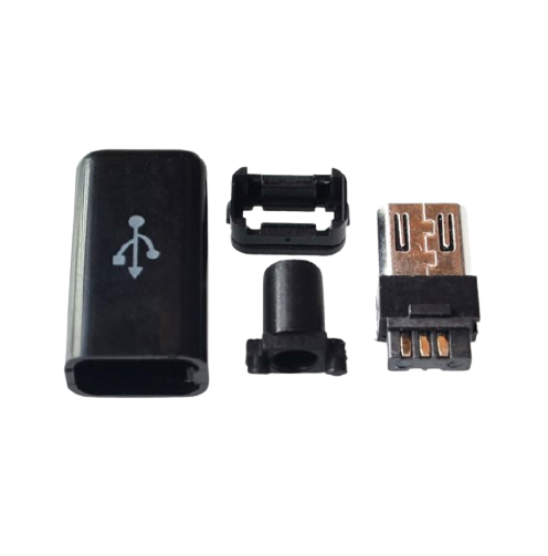 Штекер micro USB 5 pin на шнур