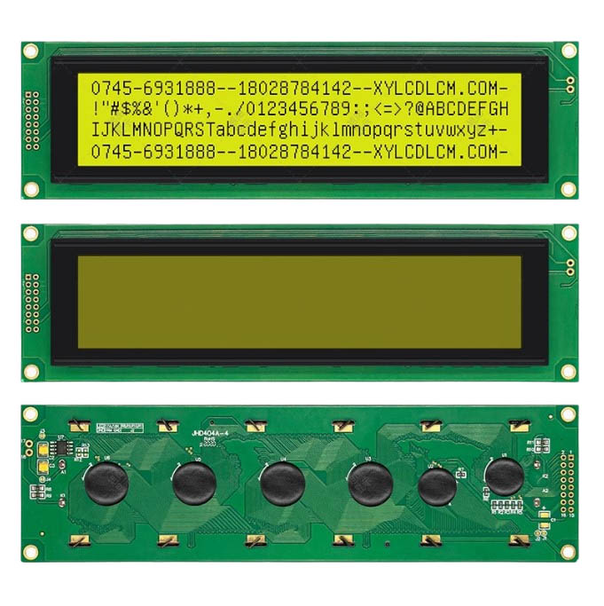 LCD дисплей 4004А символьный с зеленой подсветкой (3.3 Вольта)