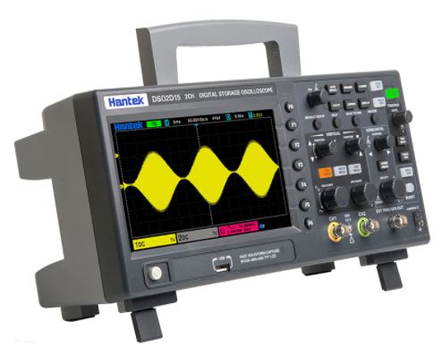 Осциллограф Hantek 2D15, 150 МГц, 2 канала, генератор