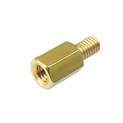 Стойка латунная мама-папа M3 x 4+6mm, PCHSN-4