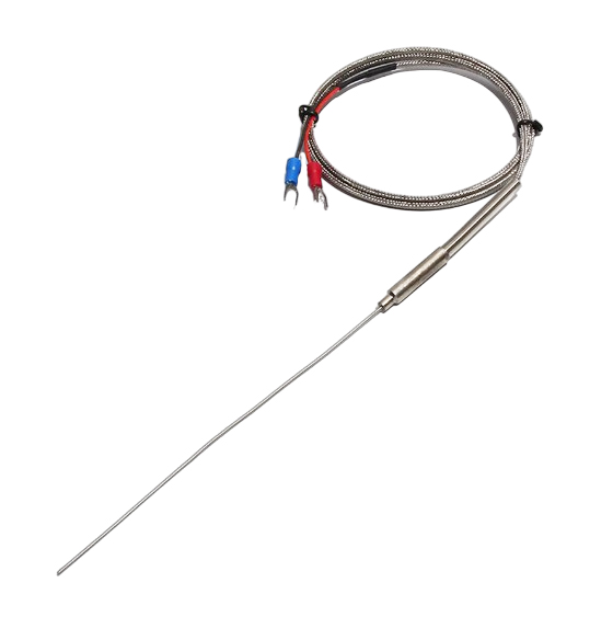 Термопара из нержавеющей стали WRNK-191, тип K, D1мм, L1000mm, 1.5м (0~1100°C)