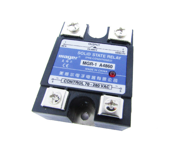 Однофазное твердотельное реле MGR 60АА - PC, 480VAC