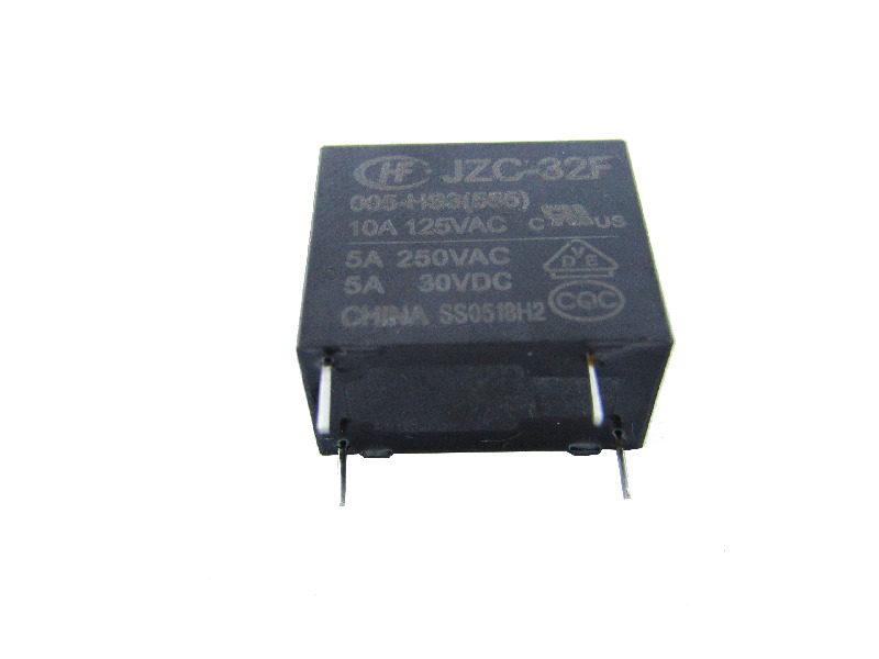 Электромагнитное реле JZC HF 32F-005-HS3, 5A, 250VAC