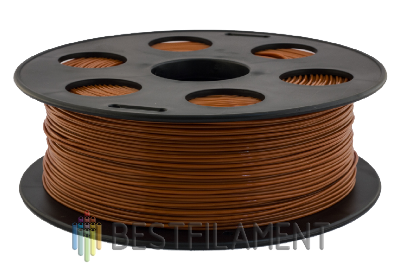 Шоколадный PLA пластик Bestfilament для 3D-принтеров 1 кг (1,75 мм)