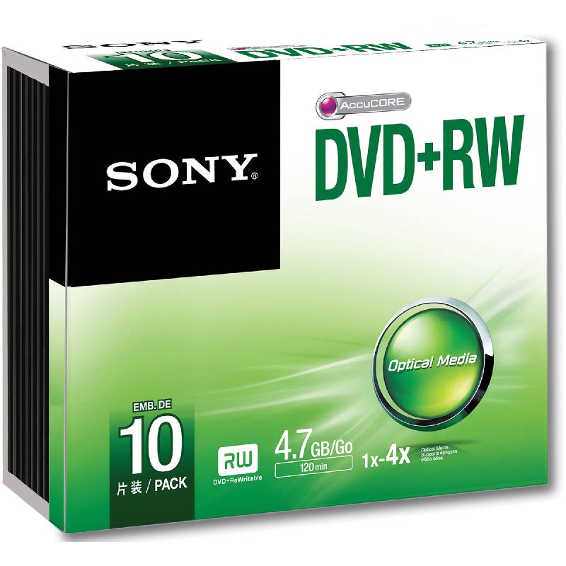 Диск Sony DVD+RW 4.7Gb (за штуку)