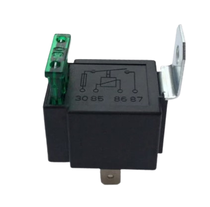 Реле автомобильное с предохранителем 825FU-012-1A 12V, 30A