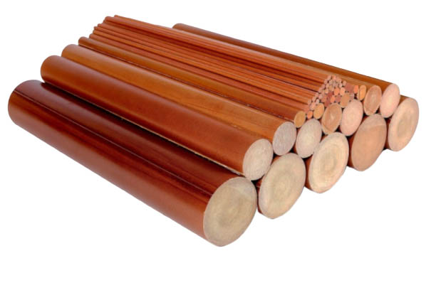 Текстолит стержневой 1000х30 мм