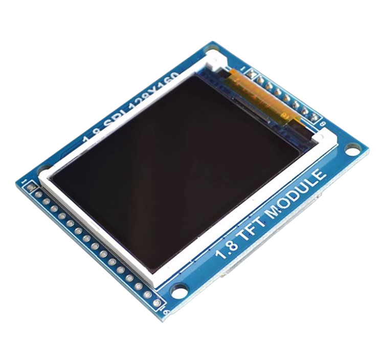 Дисплей TFT LCD 1.8 дюйма 128x160 со слотом под CD карту