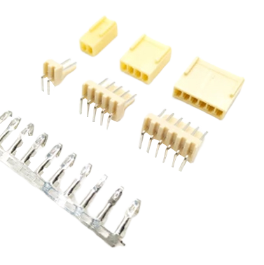 Вилка на плату KF2510 (угловая), розетка 7pin, контакты для розетки