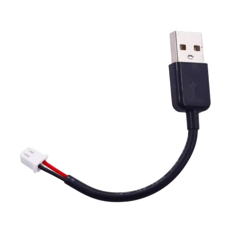 Кабель-переходник мама PH2.0 2pin - папа USB 30 см