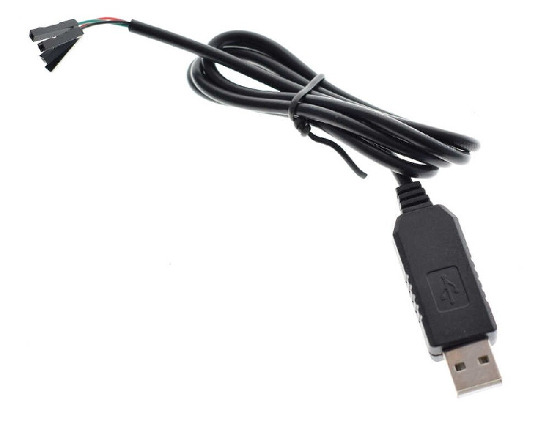 Преобразователь интерфейса на кабеле USB - UART TTL (PL2303) 4pin