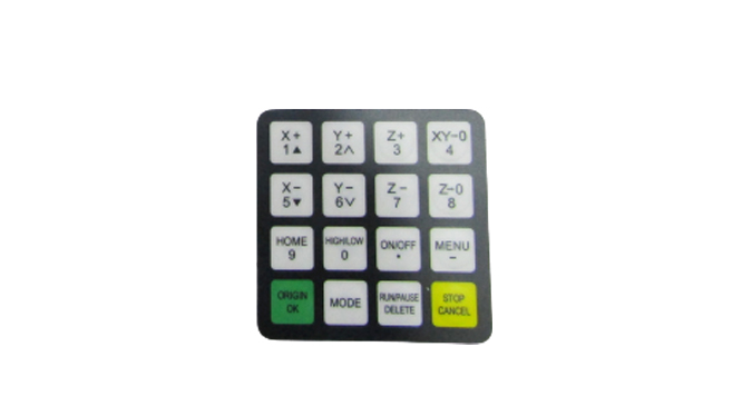 Накладка на клавиатуру контроллера DSP 0501, А-11, А-15, А-18