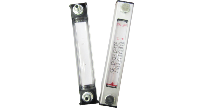 Указатель уровня жидкости с визуальным термометром YWZ-160T