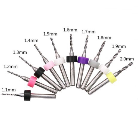 Набор сверел вольфрамовых 1.1-2.0 мм