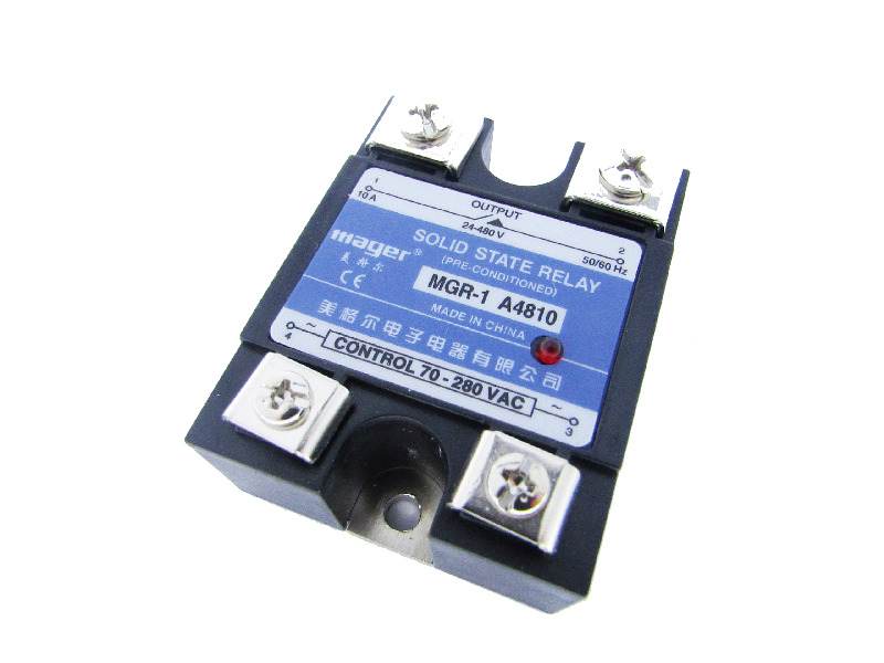 Однофазное твердотельное реле MGR 10АА - PC, 480VAC