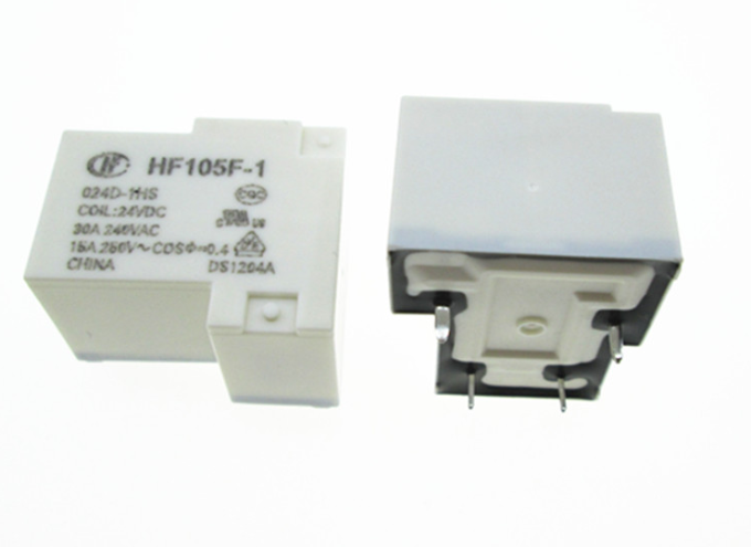 Электромагнитное реле HF105F-1 024D-1HS, 24V DC, 30A250VAC