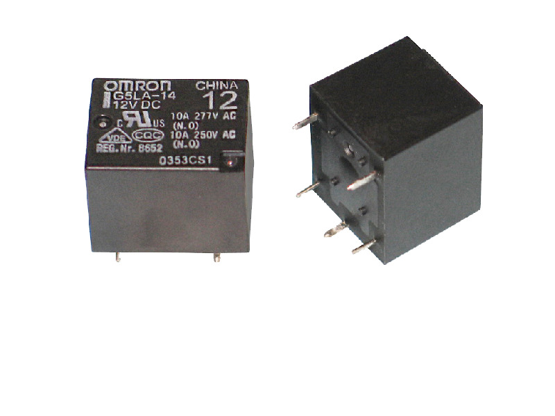Электромагнитное реле  G5LA-14, 12V DC, 10A277VAC