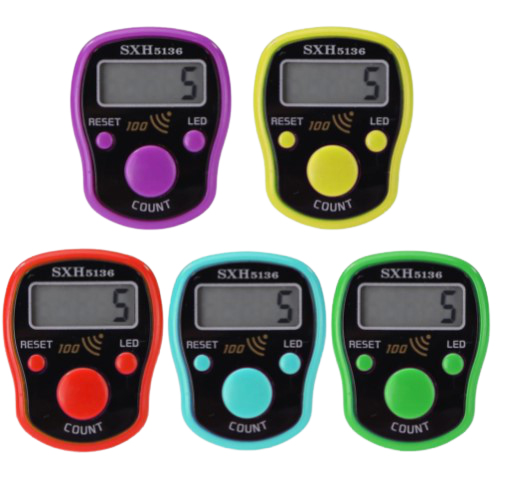 Счётчик ручной цифровой SXH5136 0-99999 с зуммером и LED подсветкой