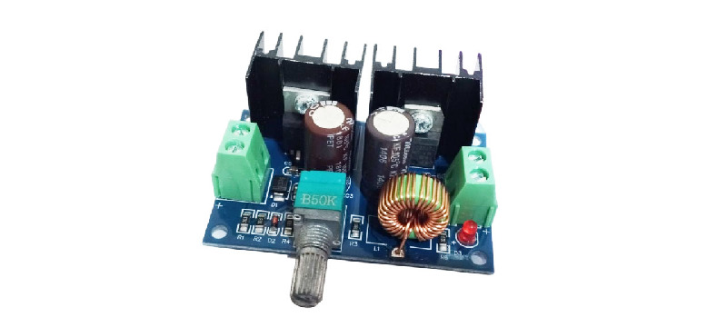 Понижающий преобразователь DC-DC на основе XL4016, 8А