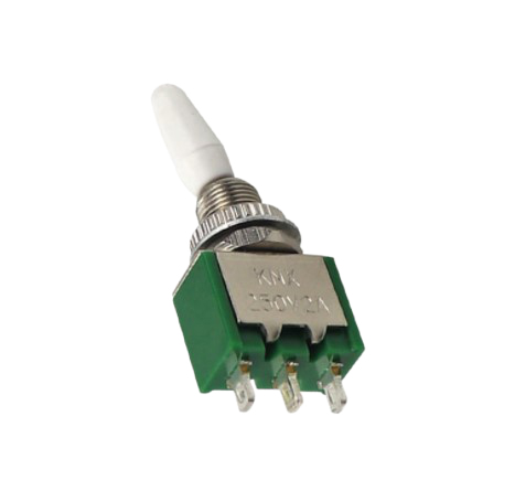 Тумблер KNX-102 с колпачком 250V, 2A (2 положения)