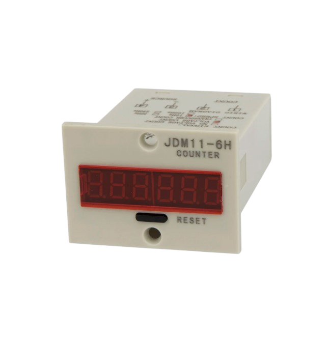 Счётчик без реле JDM11-6H,AC/DC 100-240V, счетный вход AC/DC 100-240V