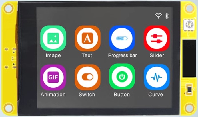 Модуль ESP32-2432S032_C_I с TFT-дисплеем 3.2" 240х320, IPS, ёмкостной сенсор