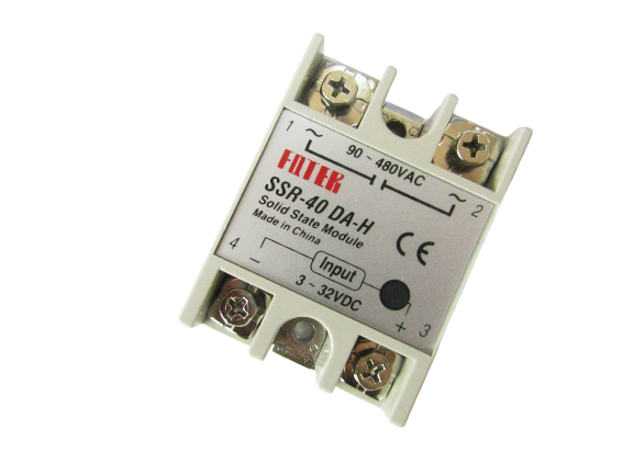 Однофазное твердотельное реле SSR-40DA-H (DC-AC)