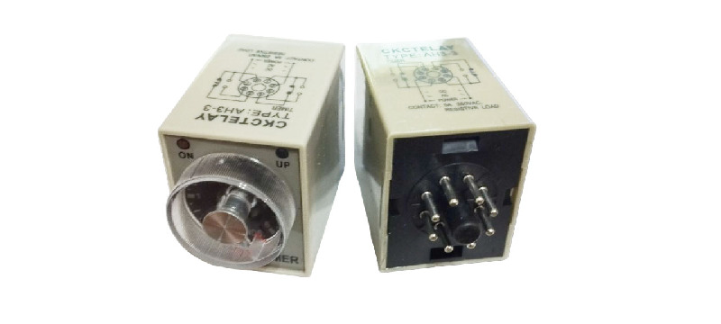 Реле времени CKC AH3-3 (6M) 5A, 220V