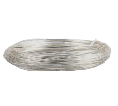 Провод тефлоновый AF200 (FF46-1) высокотемпературный, серебристый (-65С до +200С) 0.2 мм²