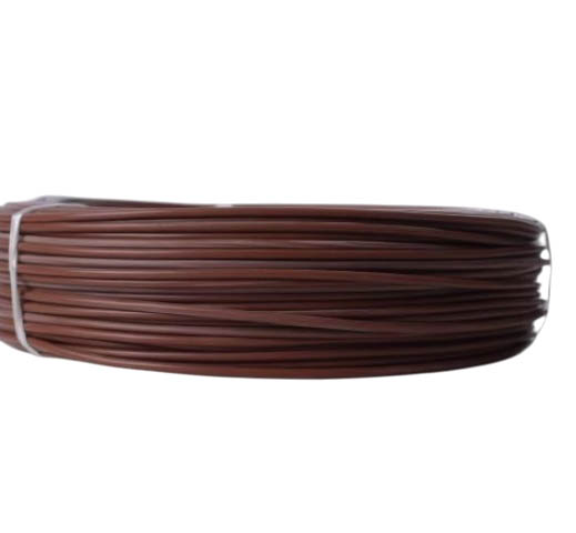 Провод тефлоновый AF200 (FF46-1) высокотемпературный, коричневый (-65С до +200С) 0.12 мм²