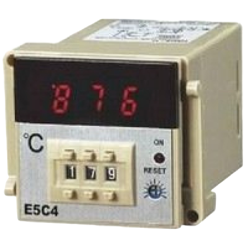 Терморегулятор  E5C4, 3A/220V, 0-399°C, тип К, 8PIN