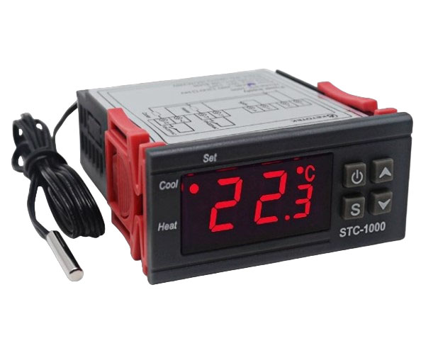 Цифровой терморегулятор STC-1000 12V с датчиком