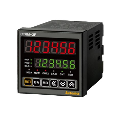 Многофункциональный счетчик-таймер CT6M-2P4 100-240VAC (Autonics)
