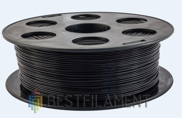 Черный HIPS Bestfilament для 3D-принтеров 1 кг (1,75 мм)