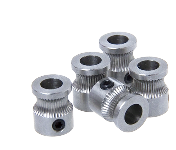Шестерня подачи пластика для экструдера MK7 5mm