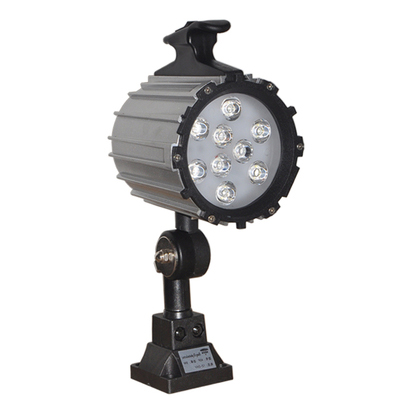 Станочный LED светильник 9W, 110-220V, квадратное основание