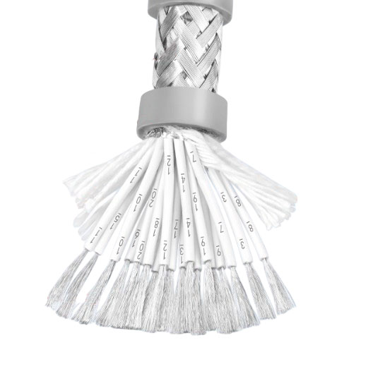 Кабель ПВХ многожильный экранированный Superflex TRVVP 20 х 0.15 мм²