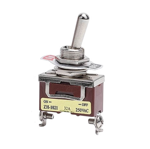 Тумблер ZN-1021 250V, 32A (2 положения)