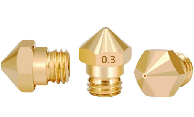 Сопло для 3d принтера 1.75 мм 0.3, MK10